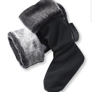 'LL BEAN wellie boot warmer NWT